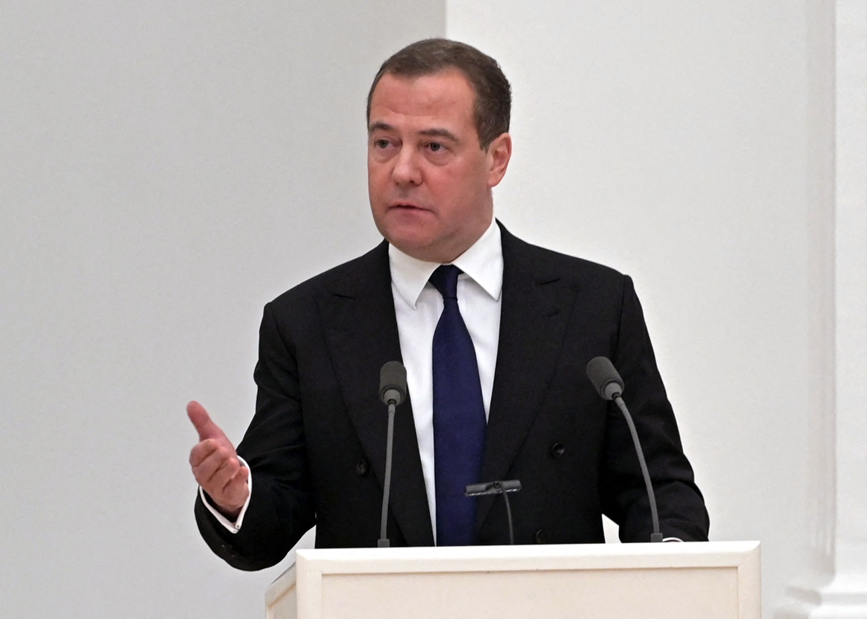 Mantan Presiden Rusia Dmitry Medvedev