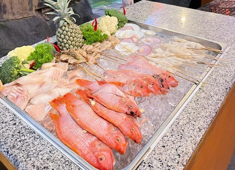 Sajian di Kimaya Seaafood Festival