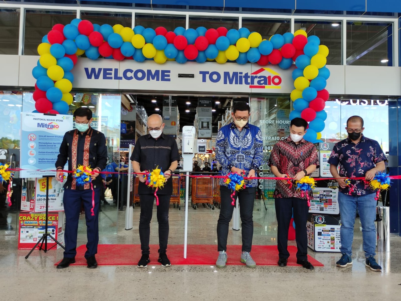 Pembukaan kembali Mitra10 Batam