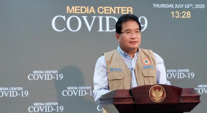 Juru Bicara Pemerintah untuk Penanganan Covid-19 Prof. Wiku Adisasmito.