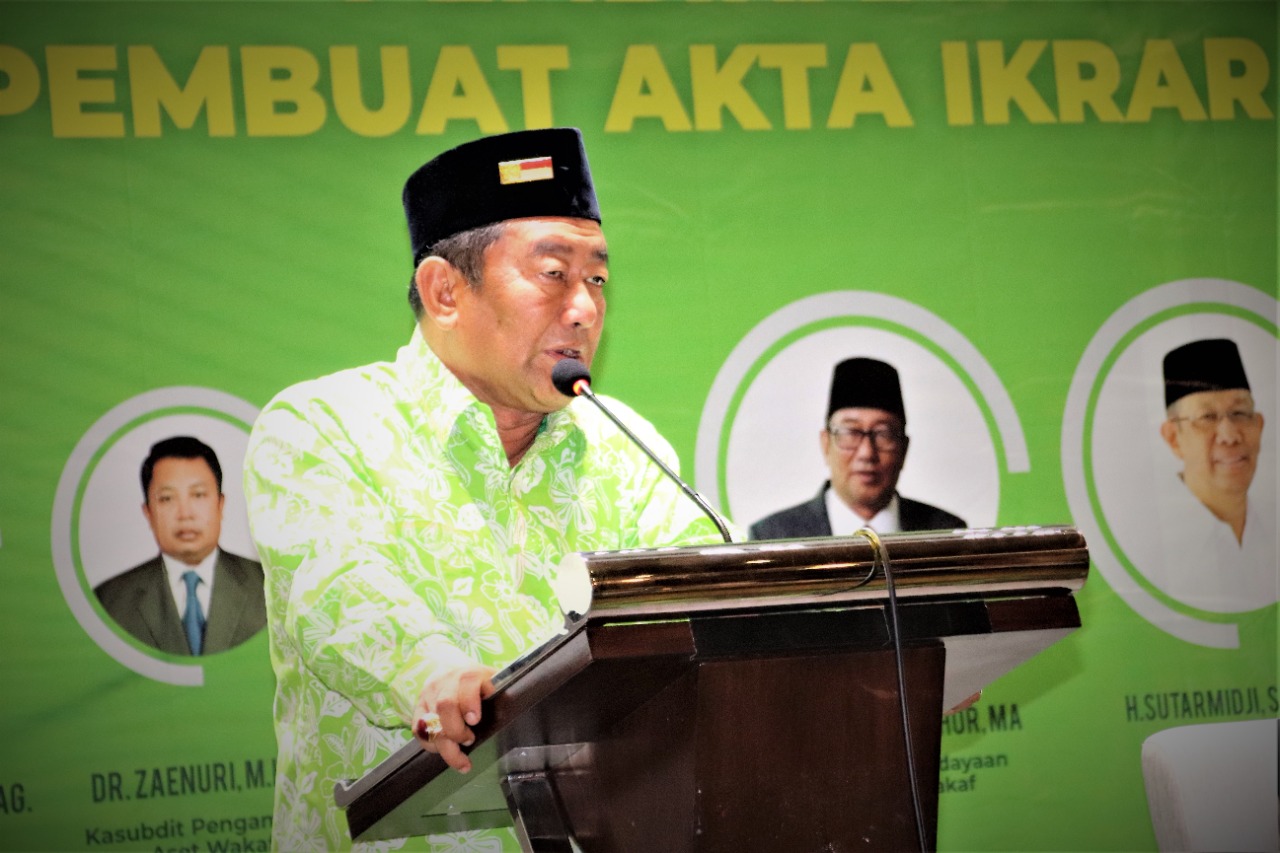 Direktur Pemberdayaan Zakat dan Wakaf Kementerian Agama, Tarmizi Tohor 