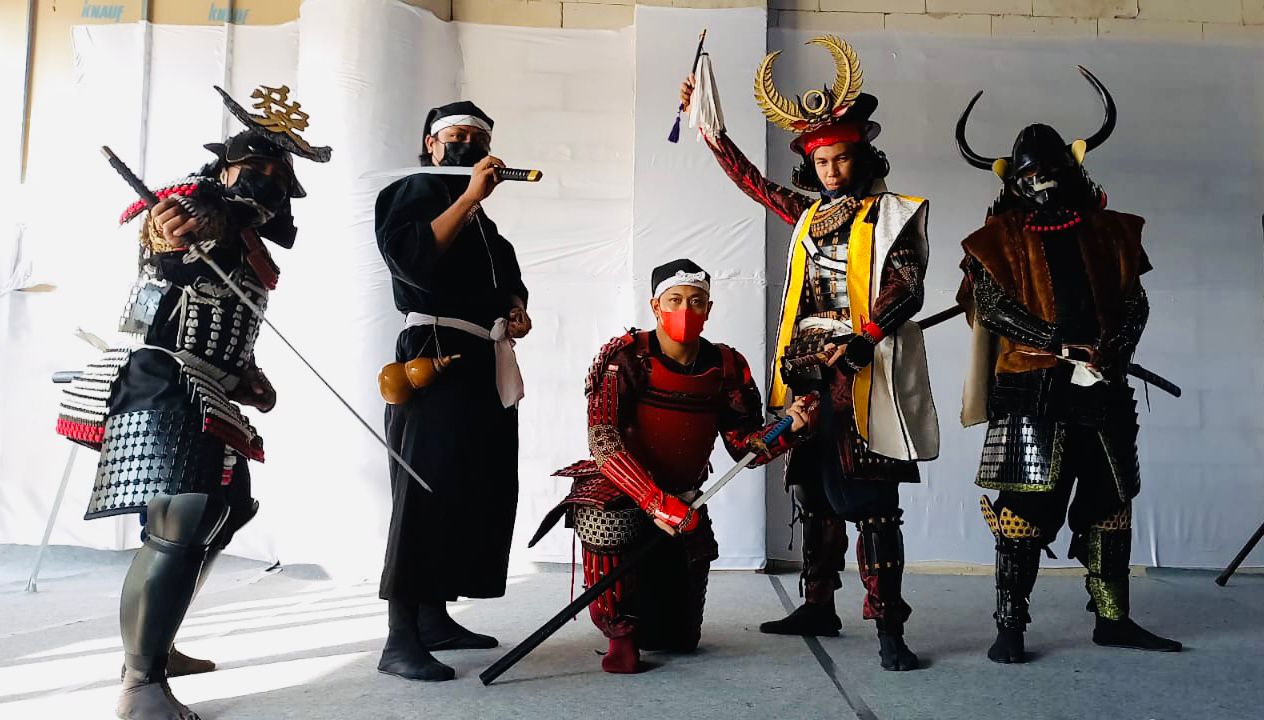 Cosplay samurai, salah satu budaya Jepang yang akan ditampilkan di Finally, Impactnation Japan Festival