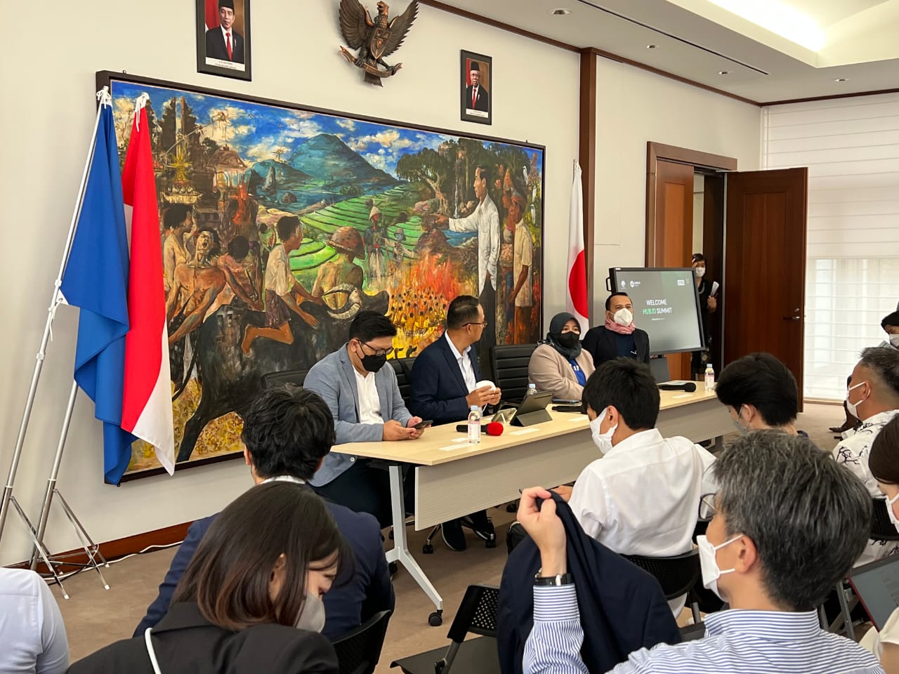 Ajang Japan Engagement HUB.ID SUmmit 2022 di KBRI Tokyo, Jepang