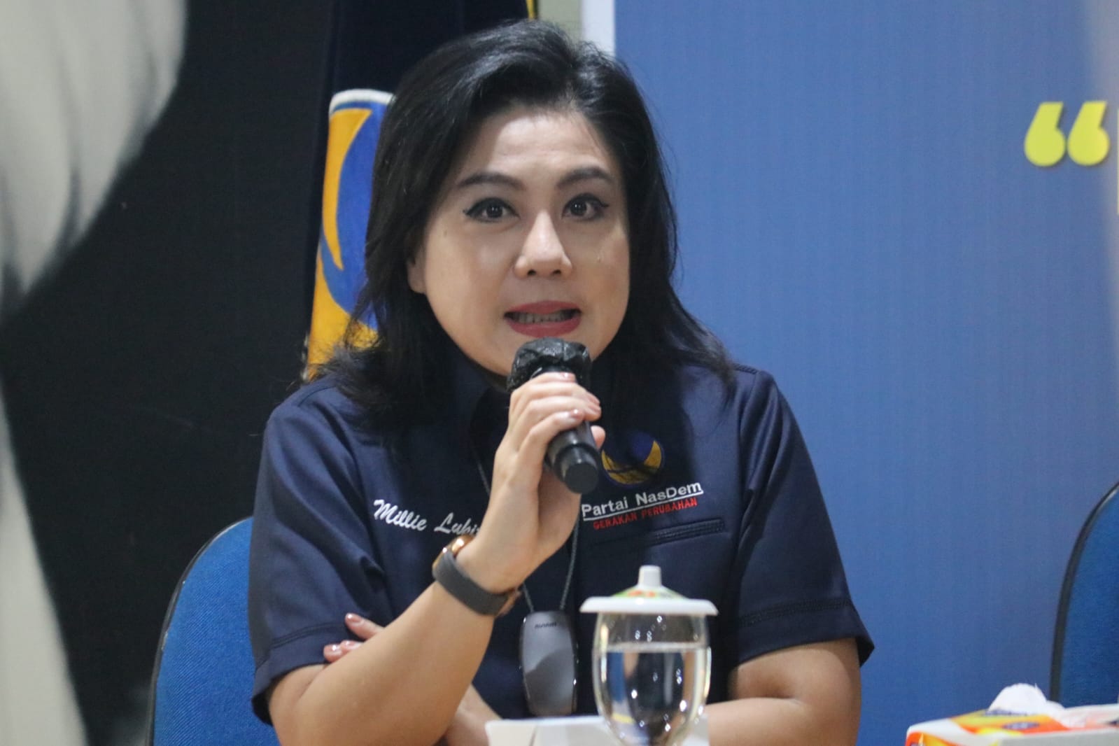 Millie Lukito ditunjuk sebagai Ketua Bidang Ekonomi Partai NasDem Periode 2022-2024.  