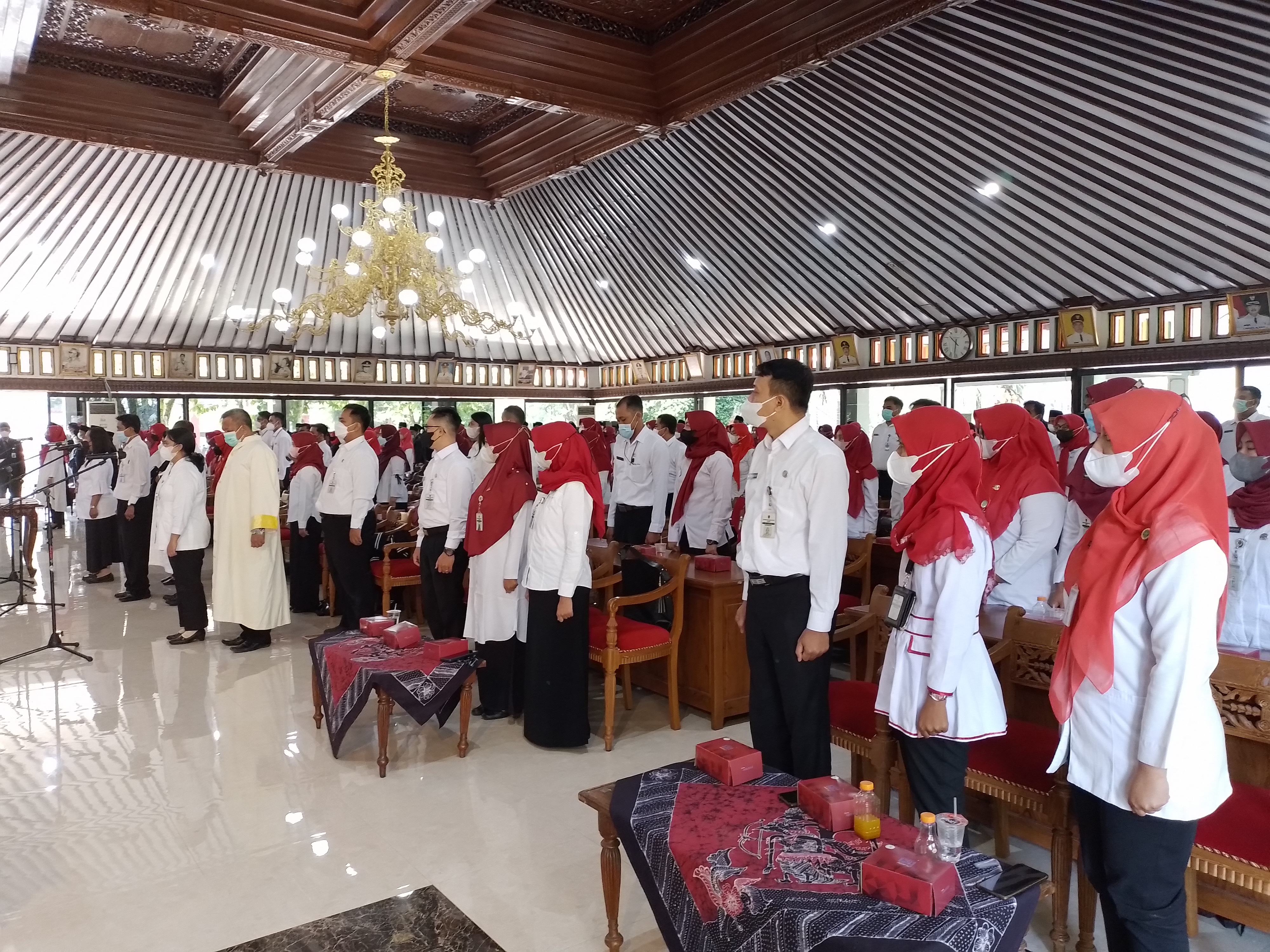 Pelantikan dan Pengambilan Sumpah Guru PNS di Klaten