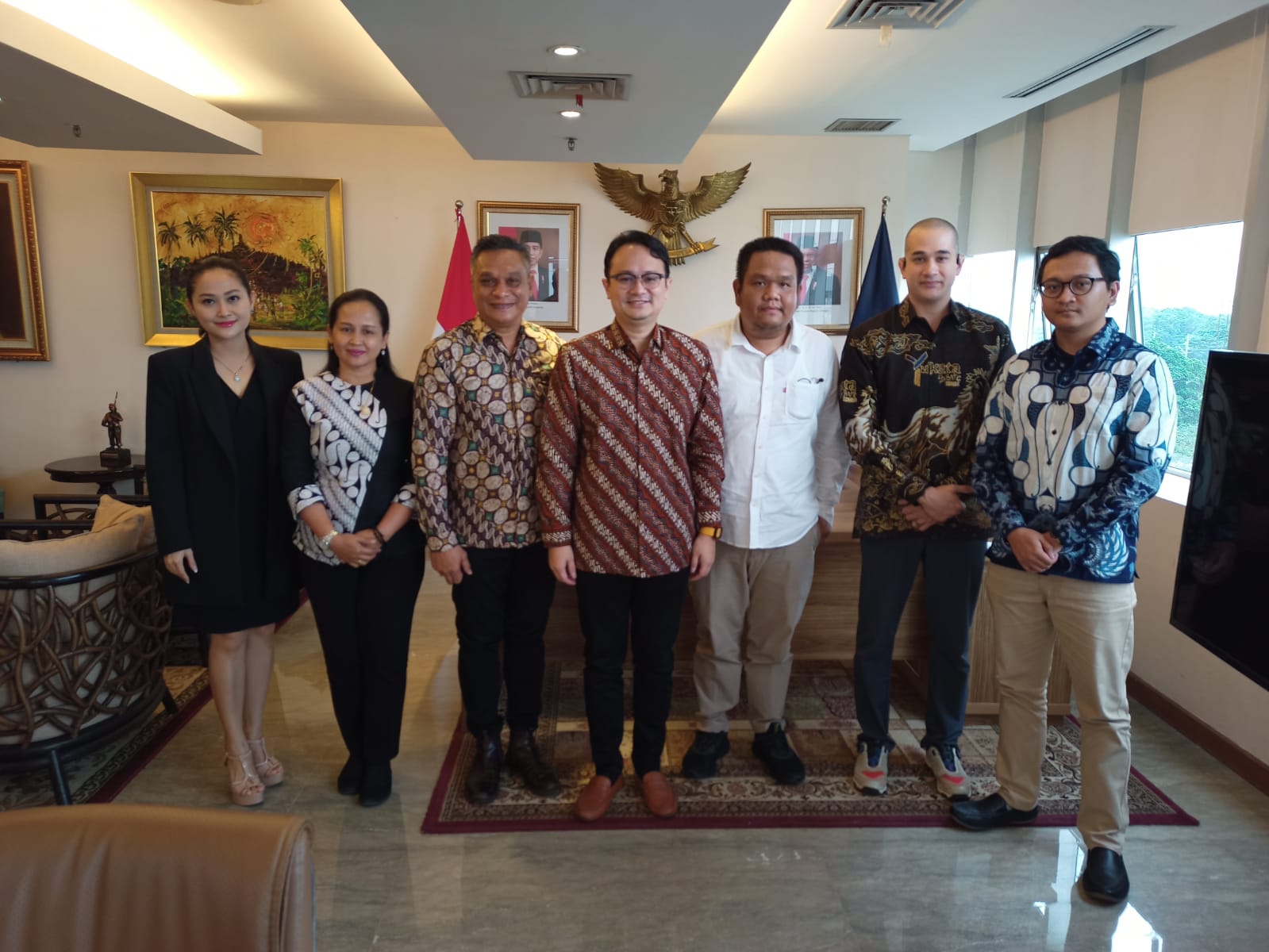 Pengurus DPP Gempar bertemu Wamendag Jerry Sambuaga