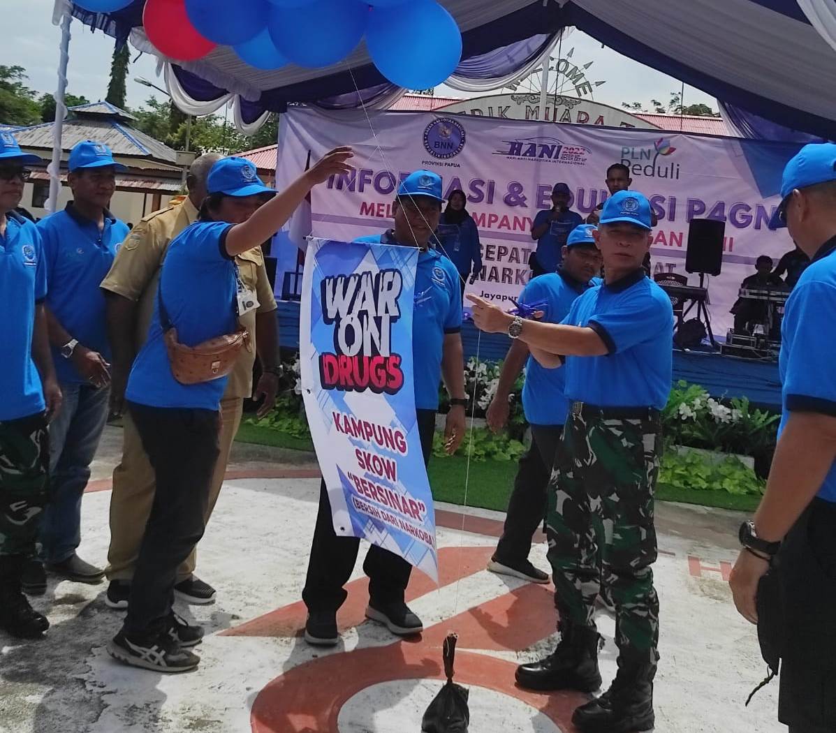 Melalui Pergelaran Seni, BNN Papua Beri Edukasi Pencegahan Narkoba