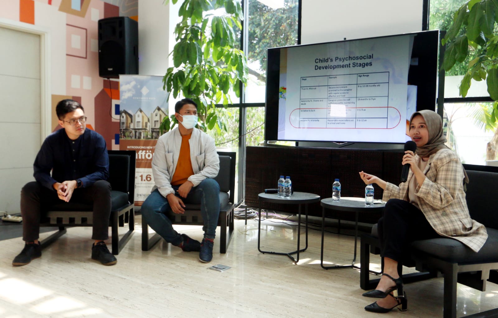 Diskusi Optimalkan Tumbuh Kembang Anak di Hunian Sehat Dan Asri 