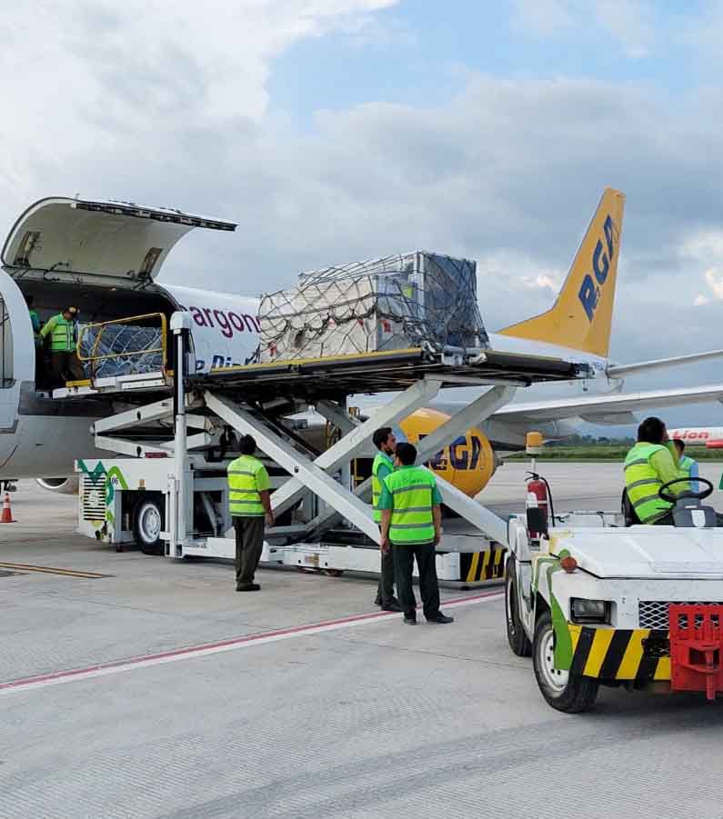 Aktivitas di Bandara Lombok, Nusa Tenggara Barat