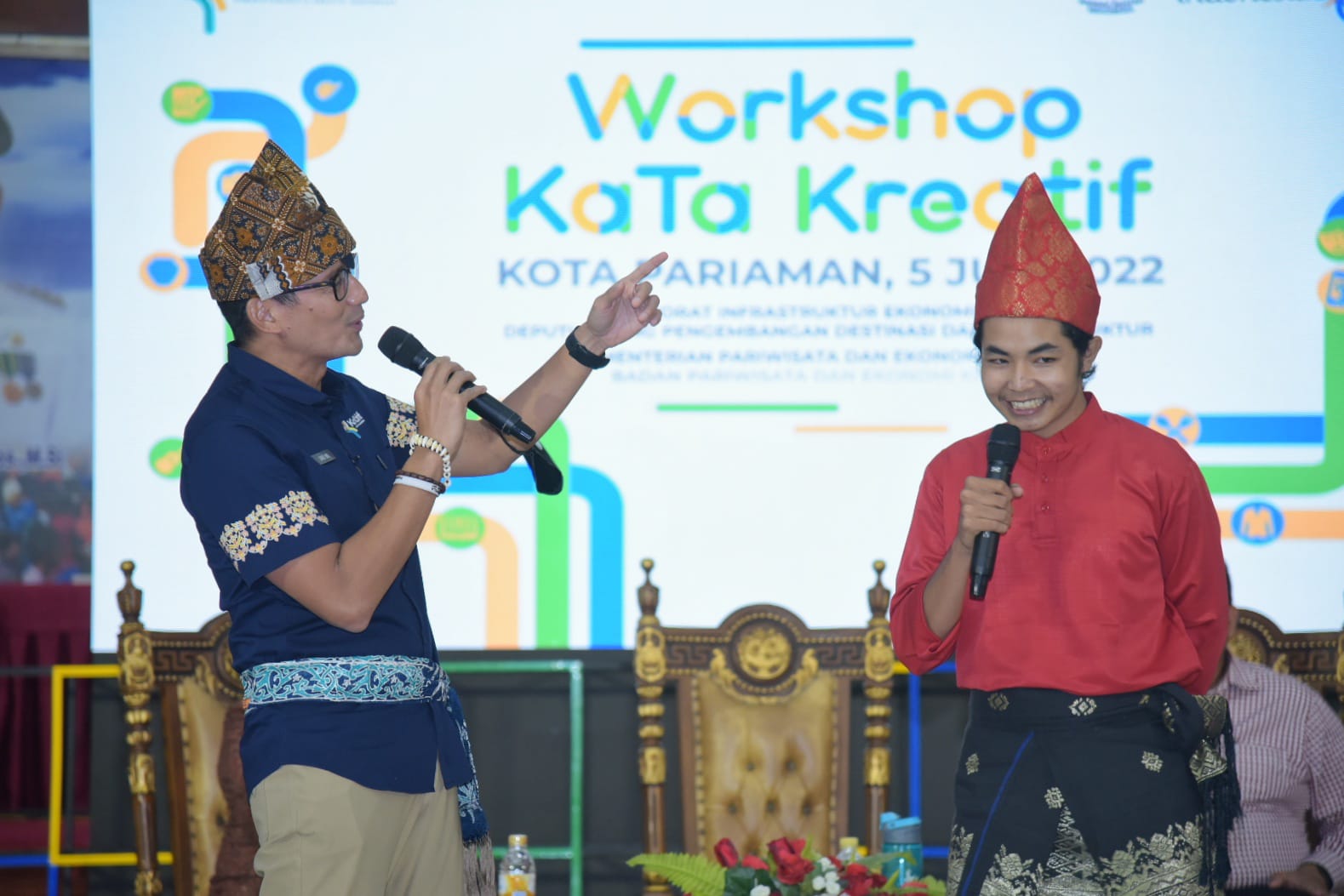 Menparekraf di workshop KaTa Kreatif Kabupaten Pariaman, Sumbar