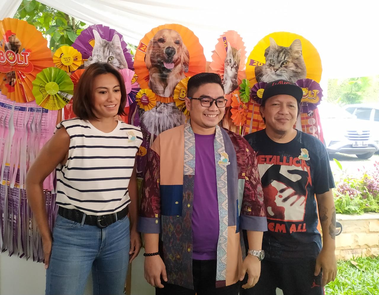 Kiri ke kanan: Davina Veronica, Ahmad Fachrur Rivai Business Unit Head CPPETINDO, dan Doni Herdaru.