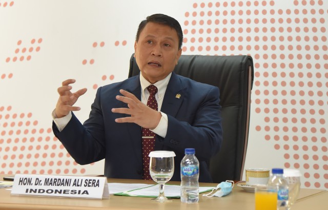 Wakil Ketua Badan Kerja Sama Antar Parlemen (BKSAP) DPR RI Mardani Ali Sera. 