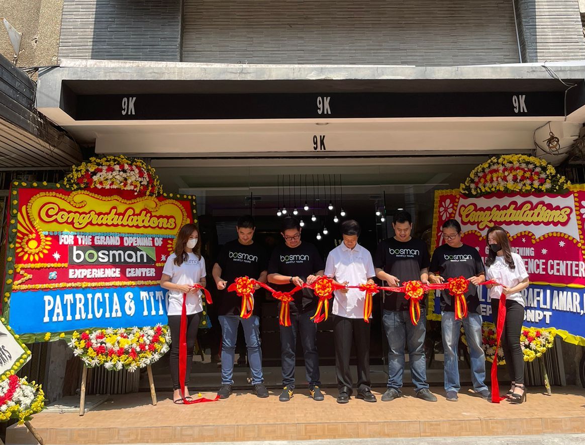Bosman Smarthome Experience Center dibuka di Jakarta, Kamis (21/7). 