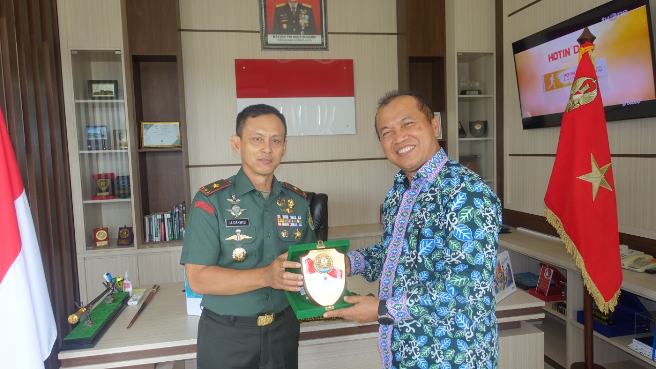 Danrem 045/Garuda Jaya mendukung usulan PLN Unit Induk Wilayah Bangka Belitung tentang pemanfaatan material FABA.