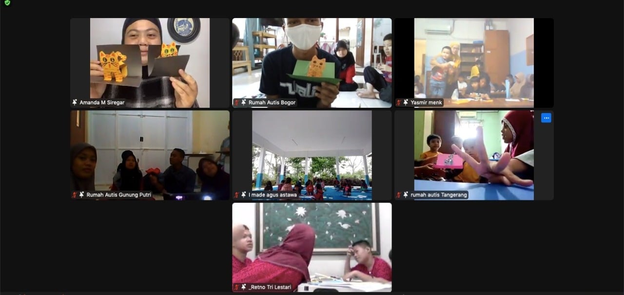 Kegiatan HAN 2022 melibatkan anak-anak progam Casa Herbalife Nutrition dari Panti Asuhan Agape, Rumah Autis dan anak Bali Caring Community.