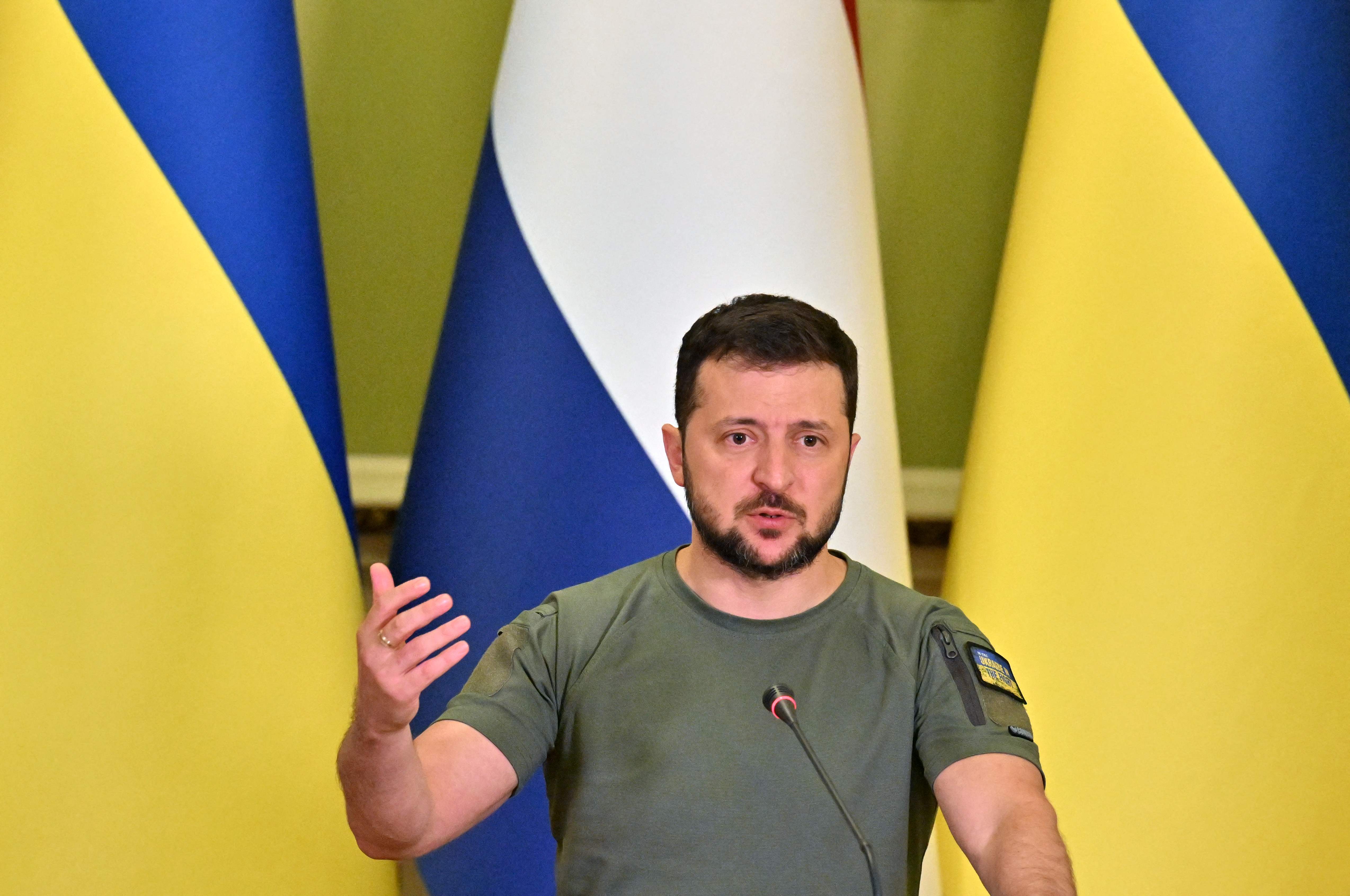 Presiden Ukraina Volodymyr Zelensky