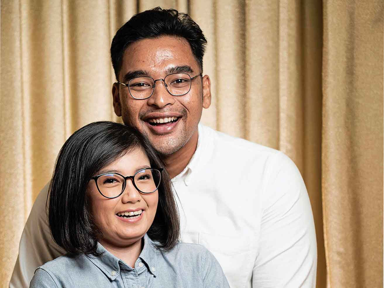 Aldila Norman Azharamdani dan  Rininta Amandla Sari Justianto