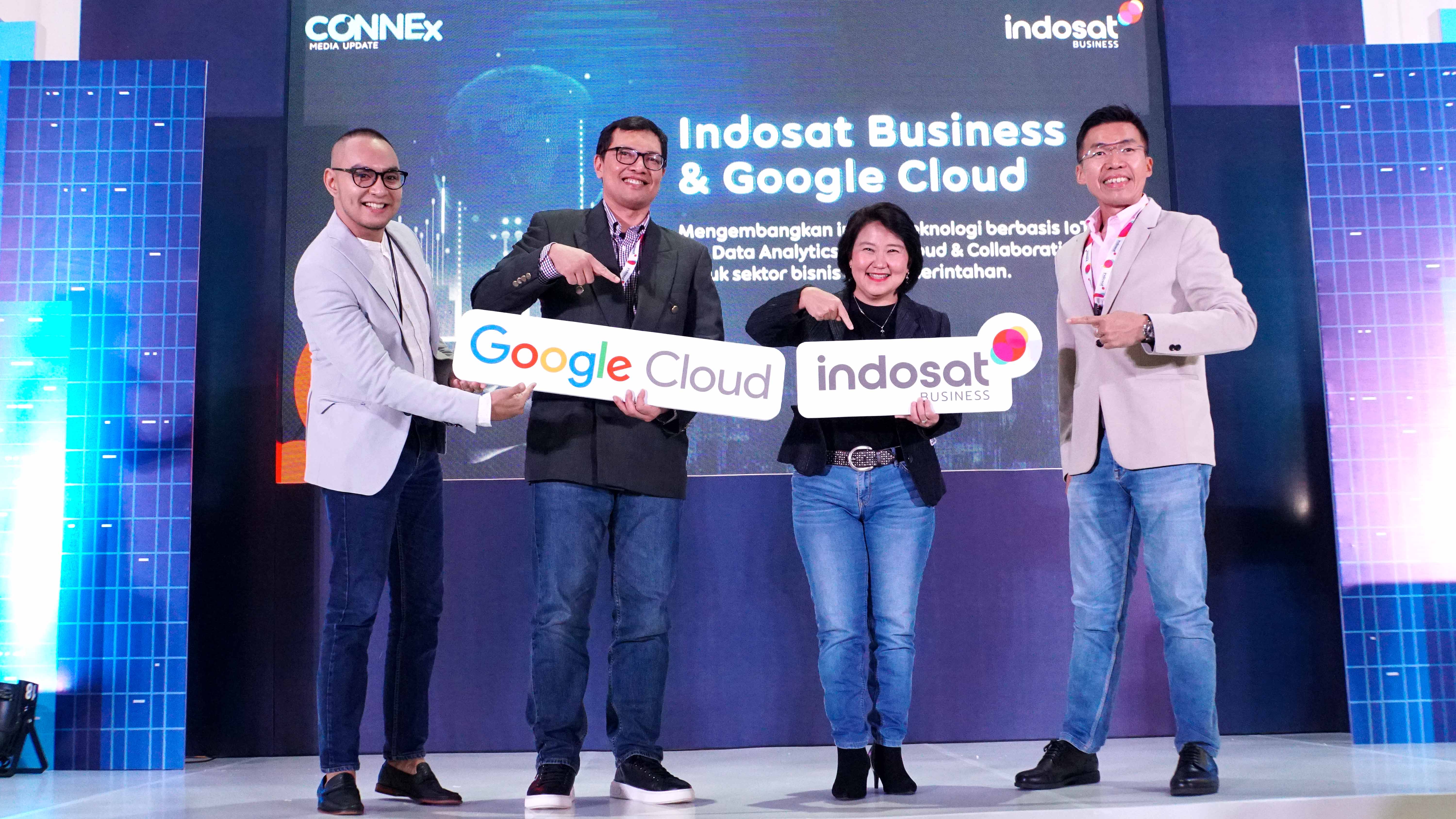 Acara Connex Media Update Indosat Business & Google Cloud di Jakarta.