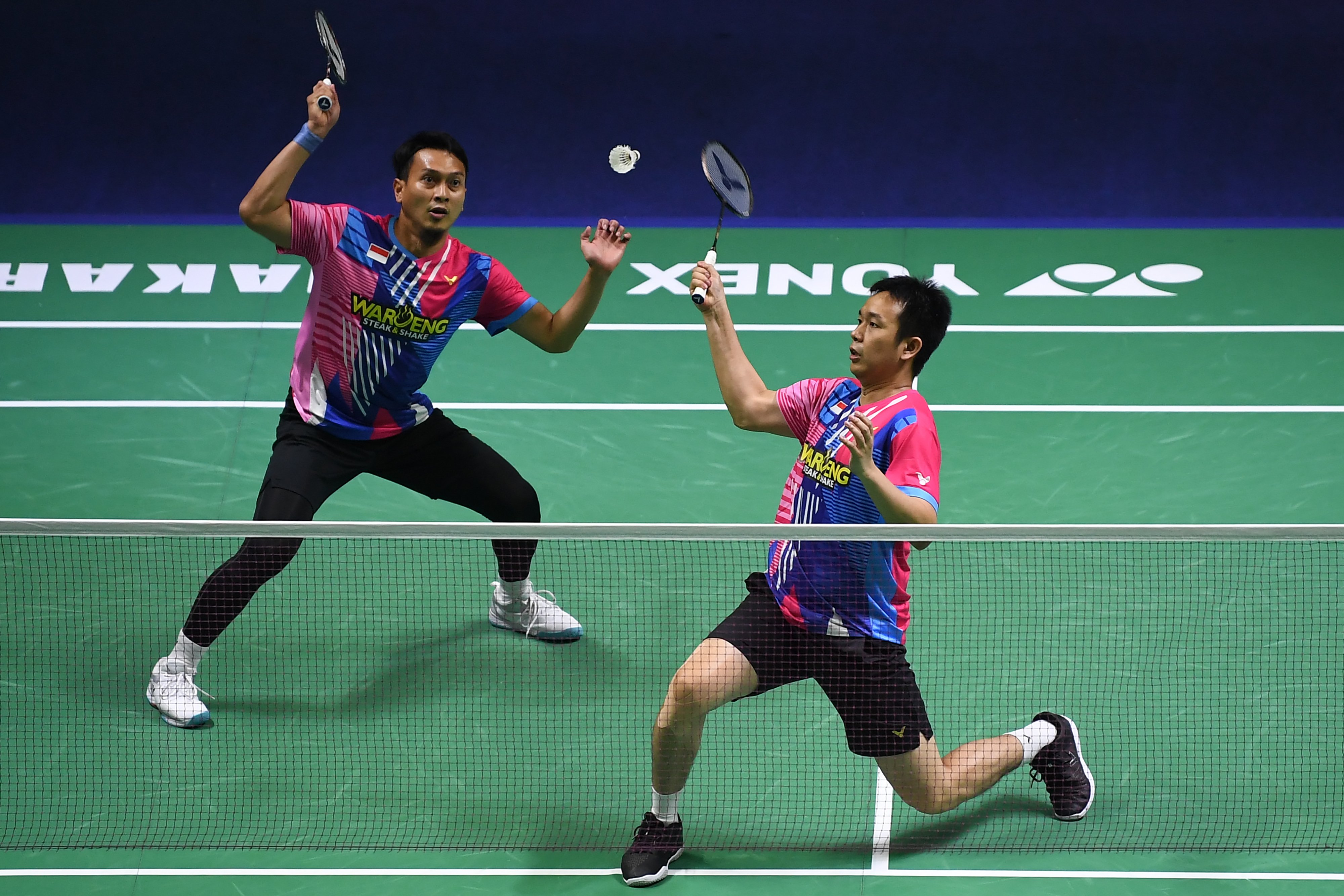 Ganda putra Mohammad Ahsan/Hendra Setiawan