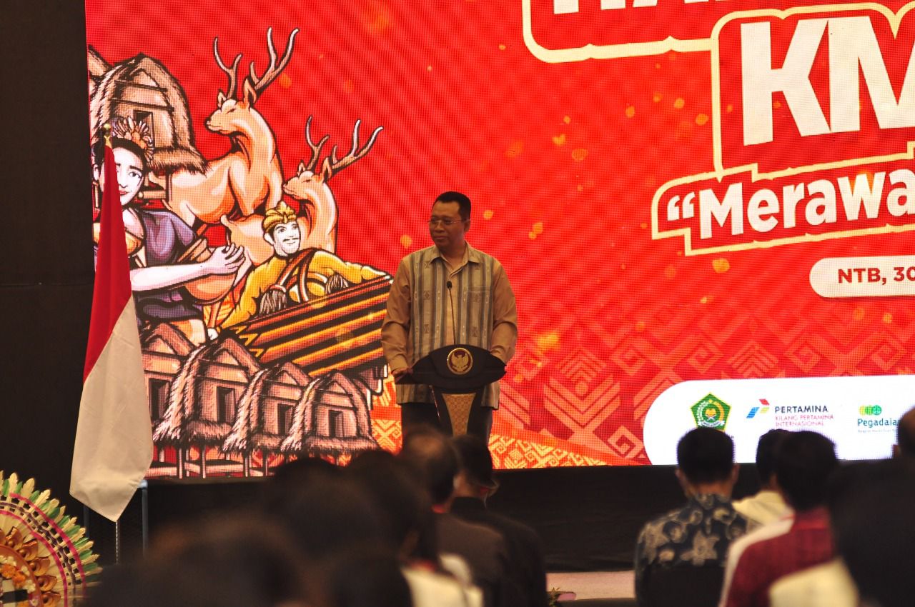 Rapat Koordinasi Nasional XV Kesatuan Mahasiswa Hindu Dhaema Indonesia (Rakornas XV KMHDI) pada Kamis, (30/6), di Hotel Prime Park & Convent