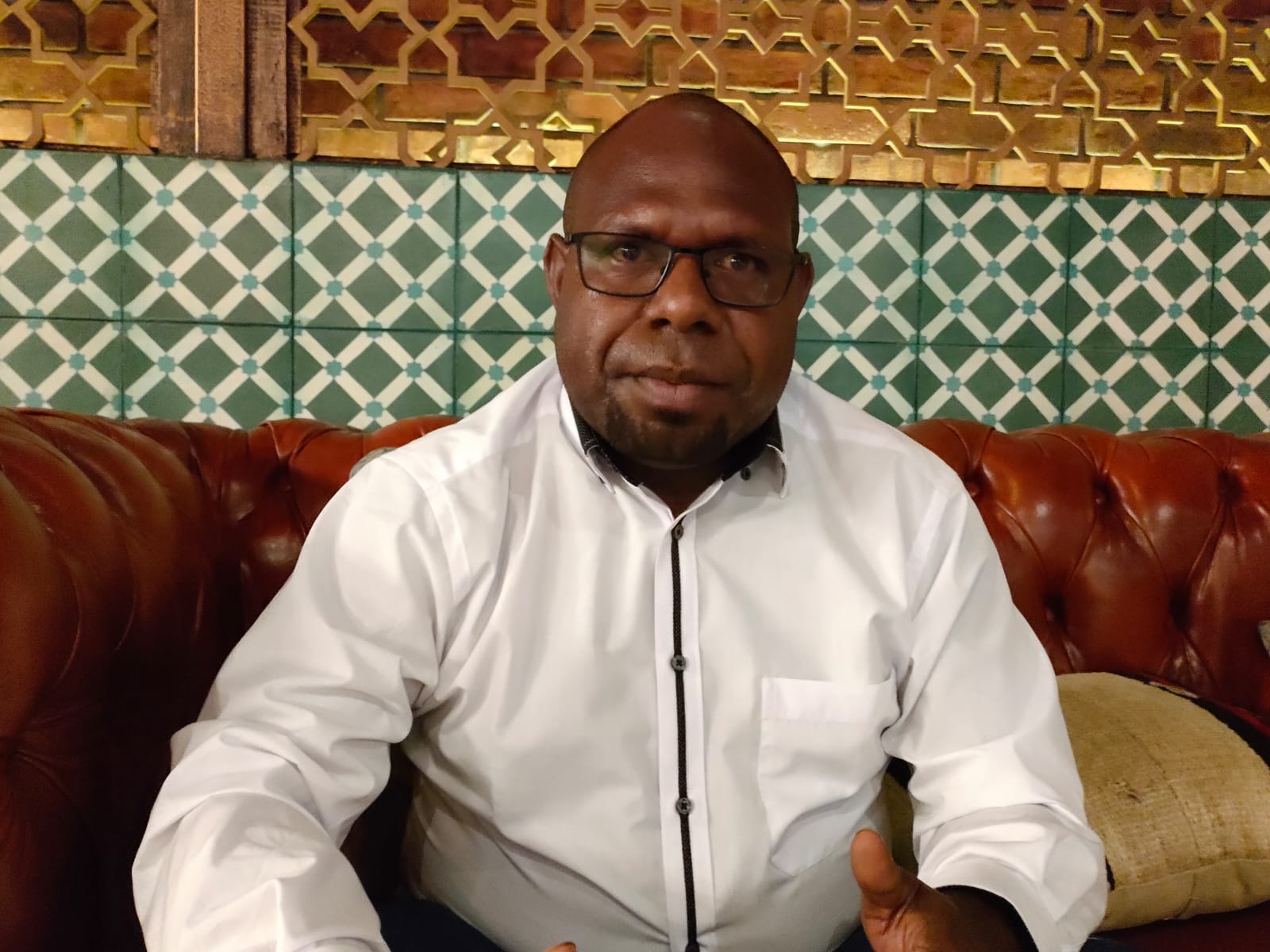 Kader Gerindra Anggota DPR Papua Apeniel Sani