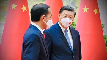 Presiden Joko Widodo dan Presiden Tiongkok Xi Jinping