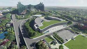 Desain Istana Presiden di Ibu Kota Negara yang baru. 