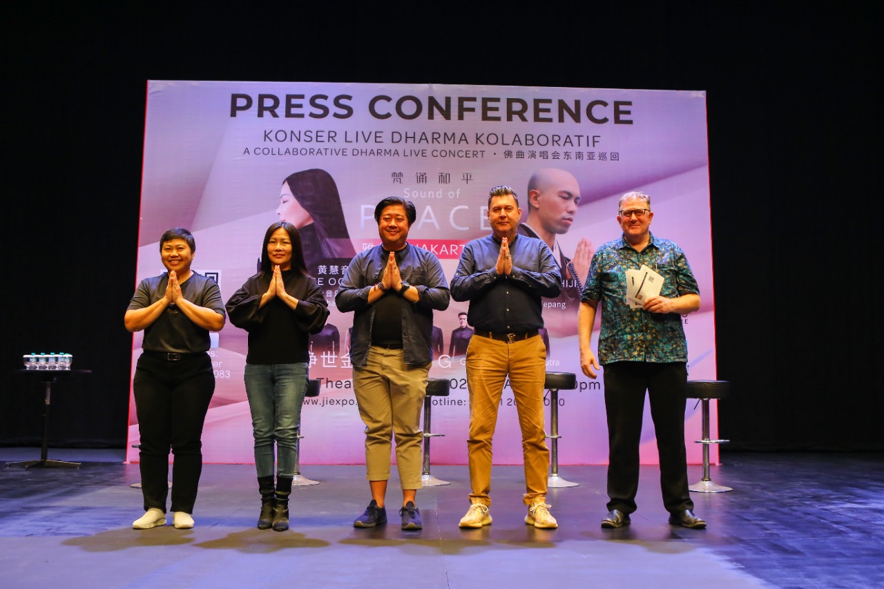 Press Conference Konser Imee Ooi dan Kanho Yakushiji di Jakarta