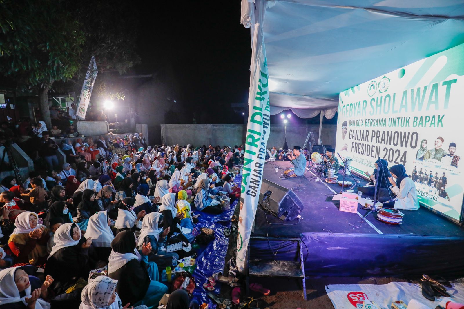 Gebyar Salawat dan Doa Untuk Ganjar Menggema di Bandung