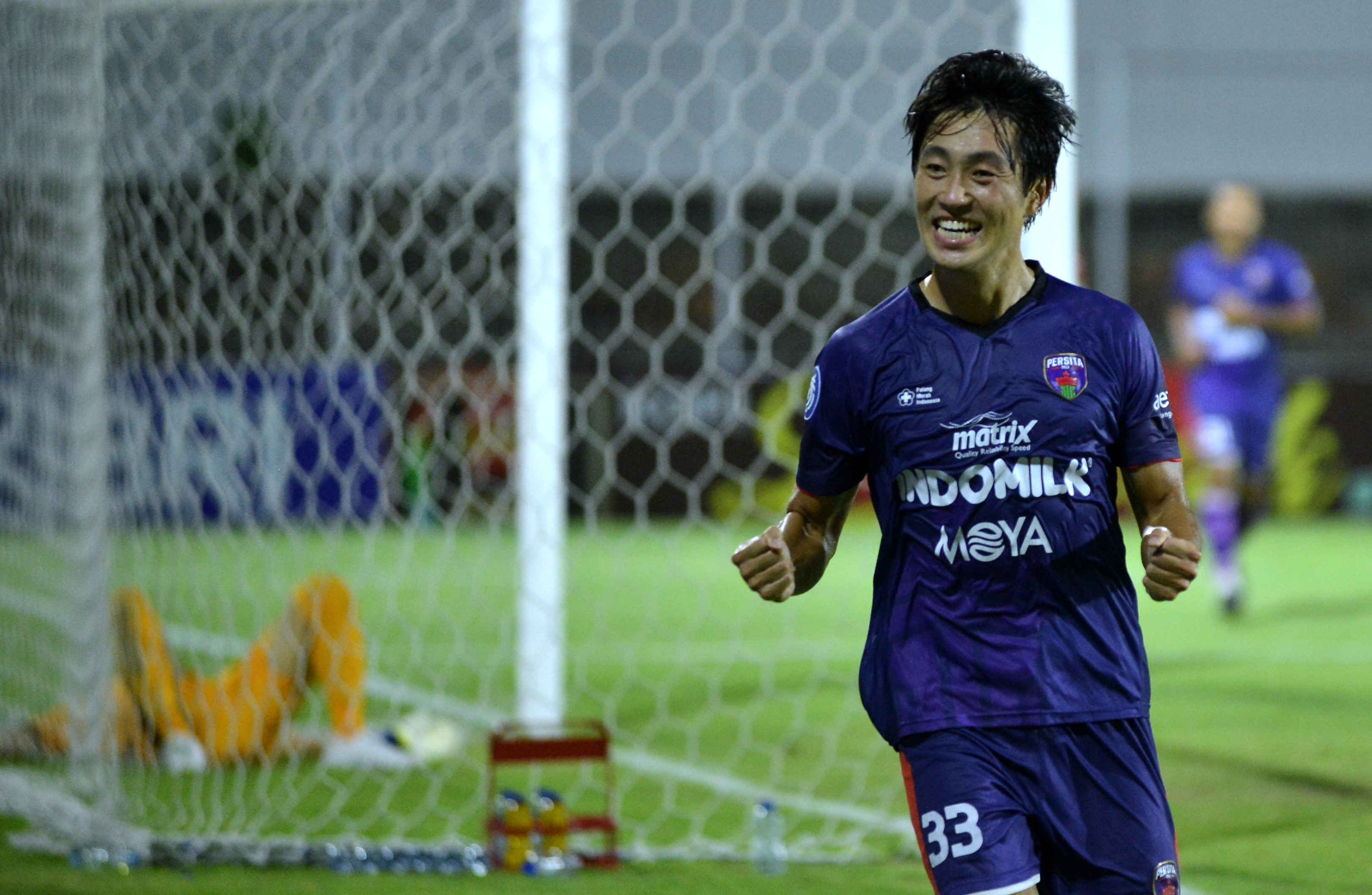 Gelandang Persita Bae Sin Yeong