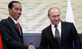 Presiden Joko Widodo (Jokowi) menemui Presiden Vladimir Putin.