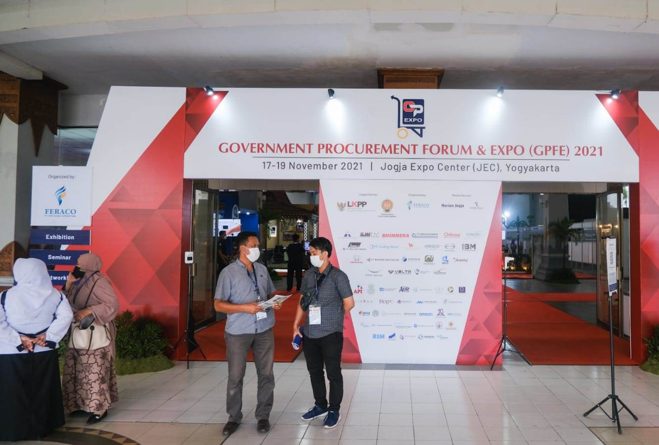 GOVERMENT Procurement Forum and Expo (GPFE) di Yogyakarta tahun lalu.  
