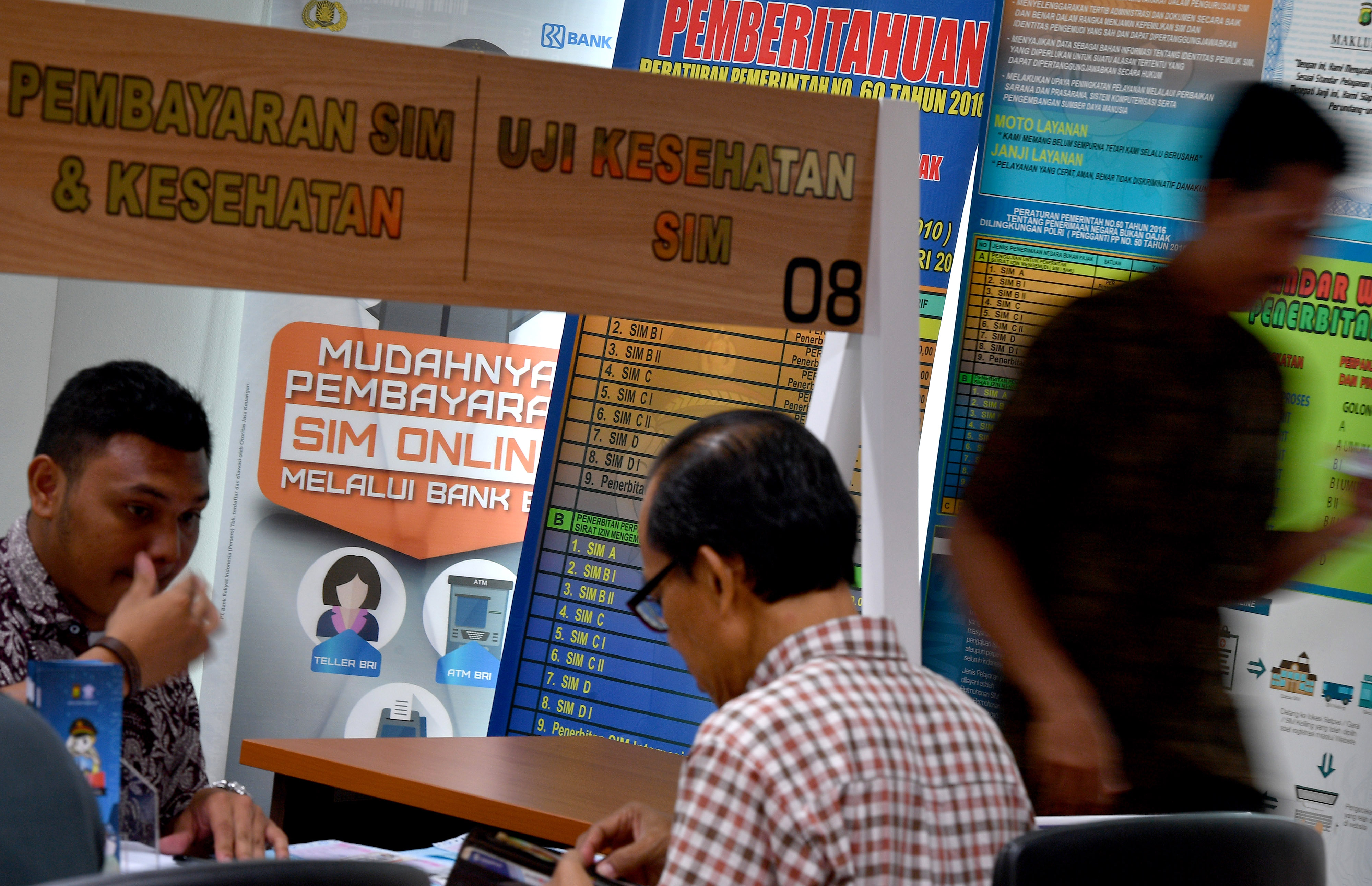 Ilustrasi Tes psikologi pengajuan SIM.