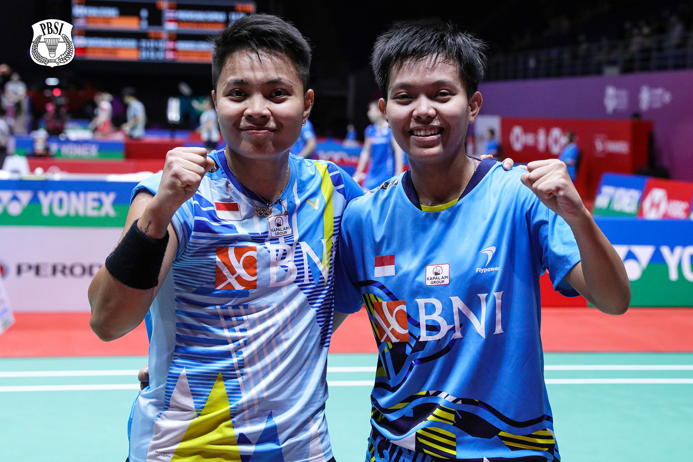 Ganda putri Apriyani Rahayu/Siti Fadia Silva Ramadhanti 