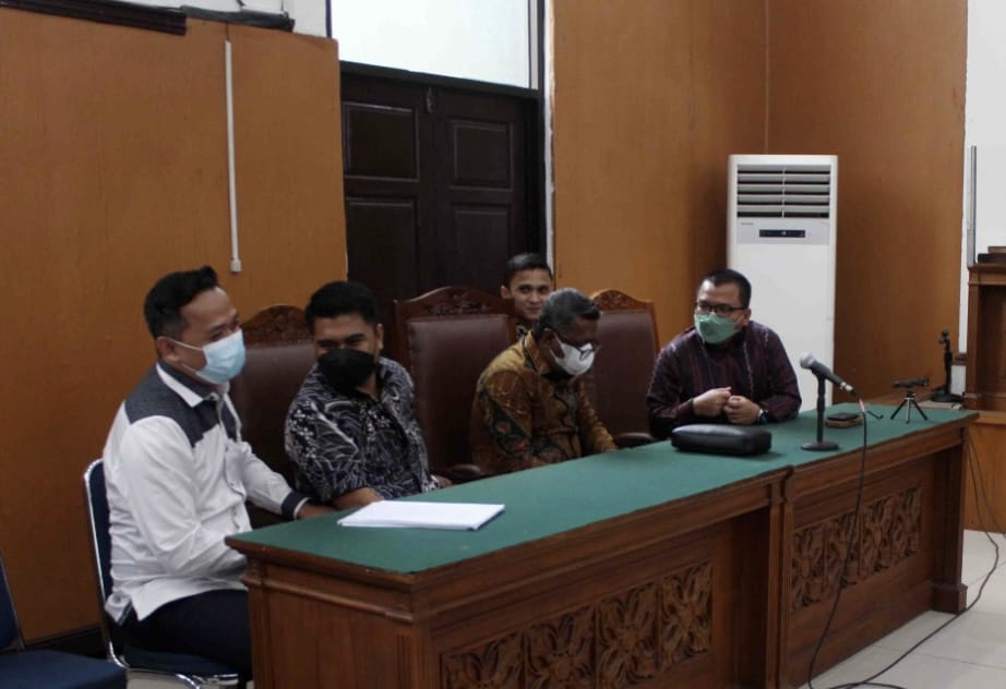 Persidangan praperadilan melawan Komisi Pemberantasan Korupsi (KPK) di Pengadilan Negeri (PN) Jakarta Selatan, Selasa (12/7/2022).