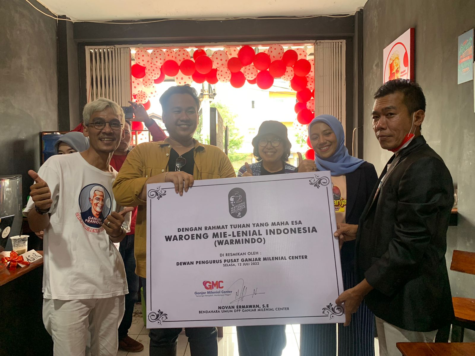 Peluncuran Waroeng Mie-Lenial Indonesia