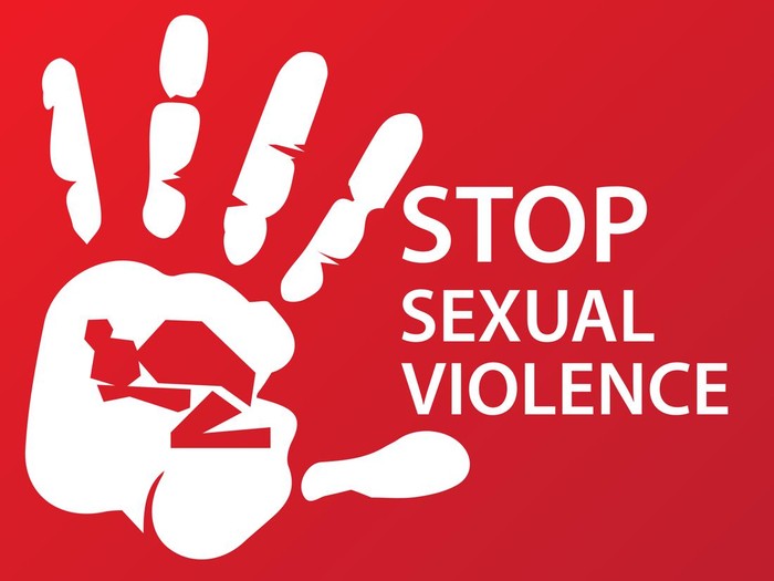 Ilustrasi. Poster yang mengajak hentikan kekerasan seksual. 