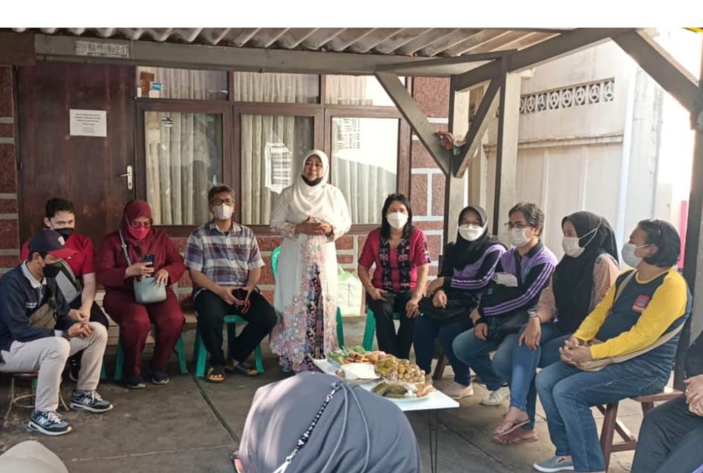 Acara sosialisasi manfaat BPJS Ketenagakerjaan di Kelurahan Kenari, Kecamatan Senen, Jakarta Pusat, 