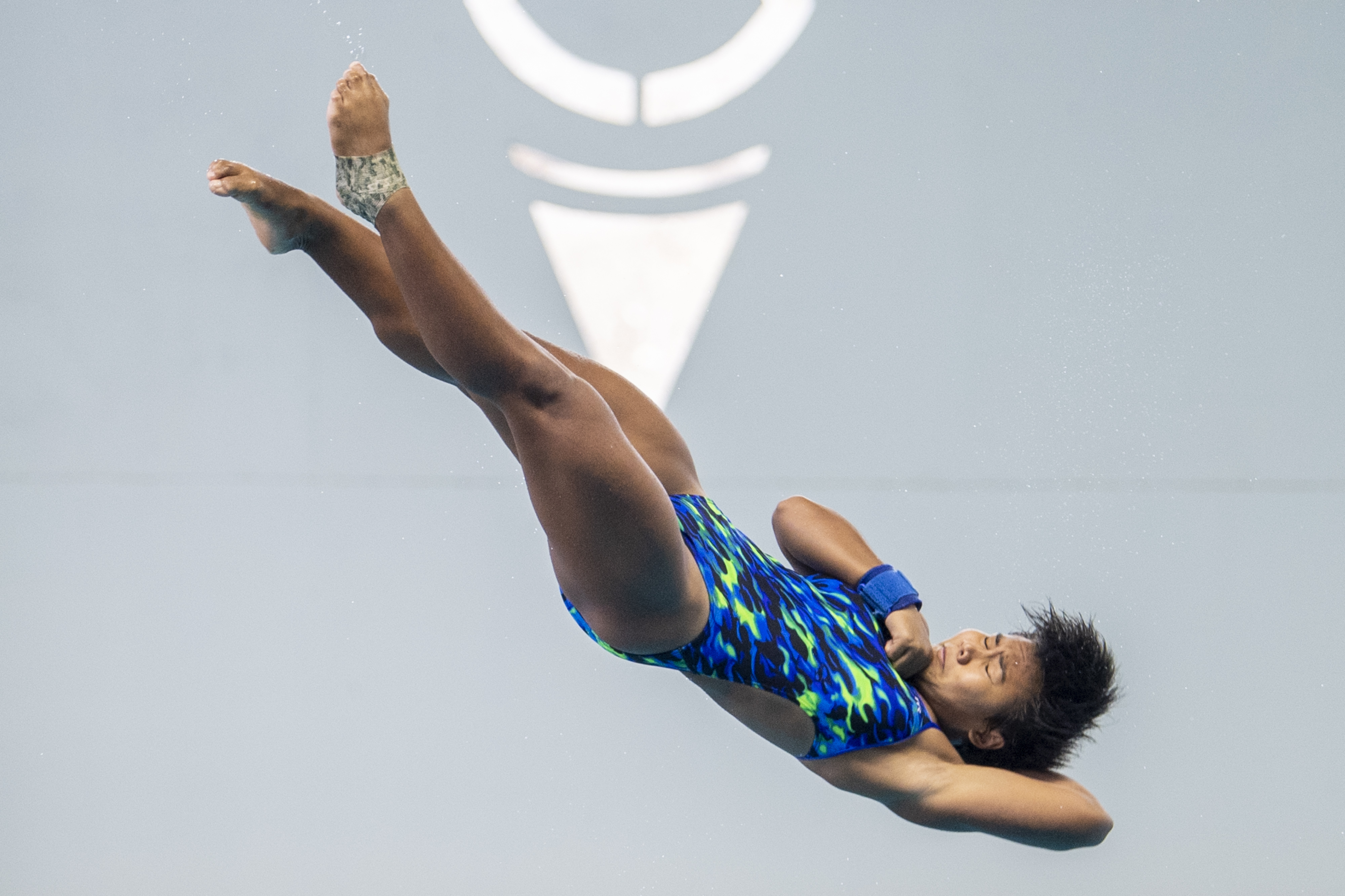 Atlet loncat indah Indonesia Gladies Lariesa Garina