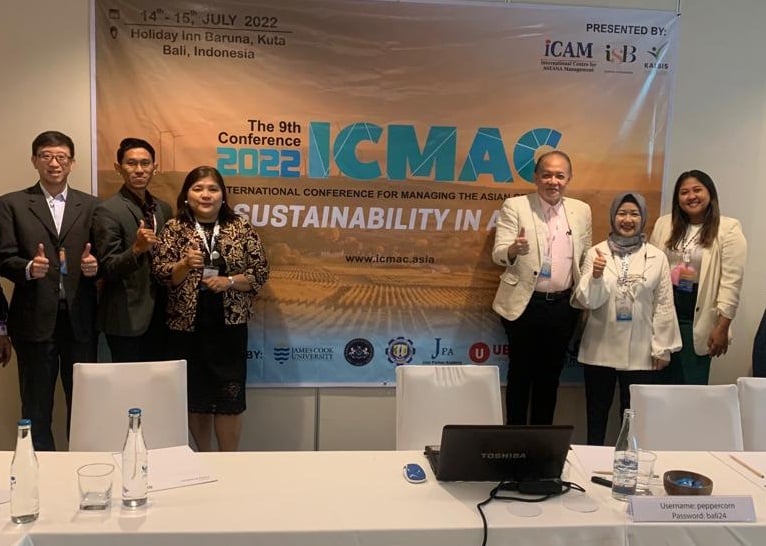 i3L School of Business (iSB) berpartisipasi dalam Konferensi ICMAC 2022.