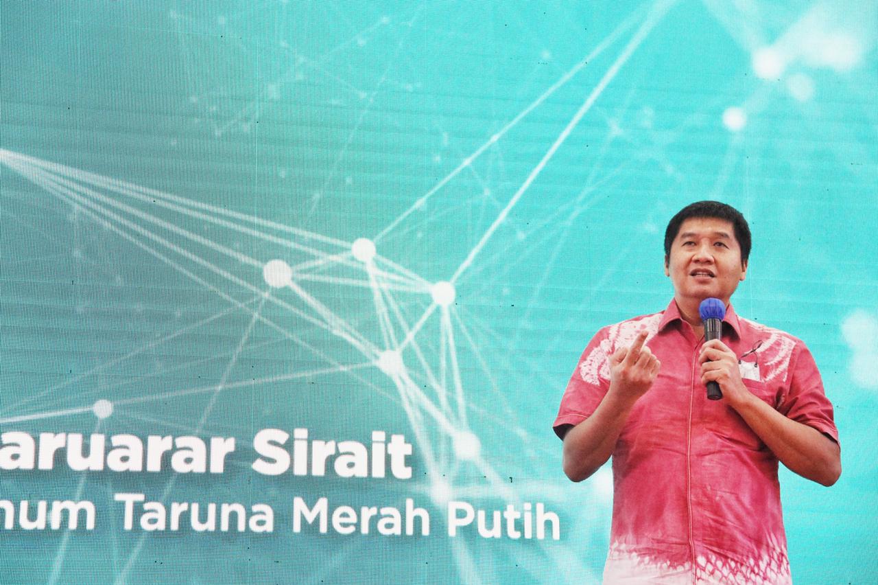 Ketua Taruna Merah Putih Maruarar Sirait 