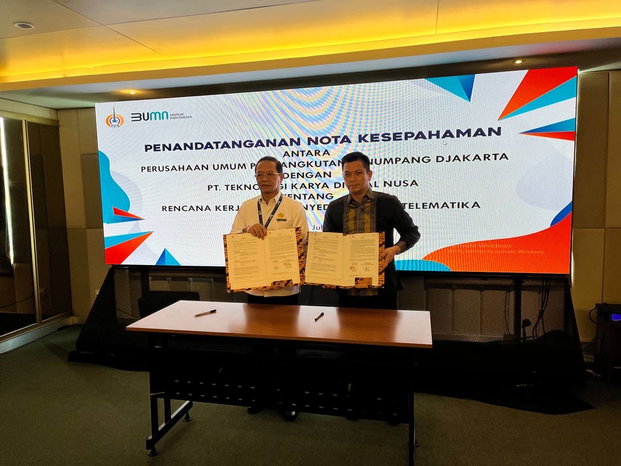 MoU TKN dengan PPD dalam penyediaan teknologi driver safety monitoring
