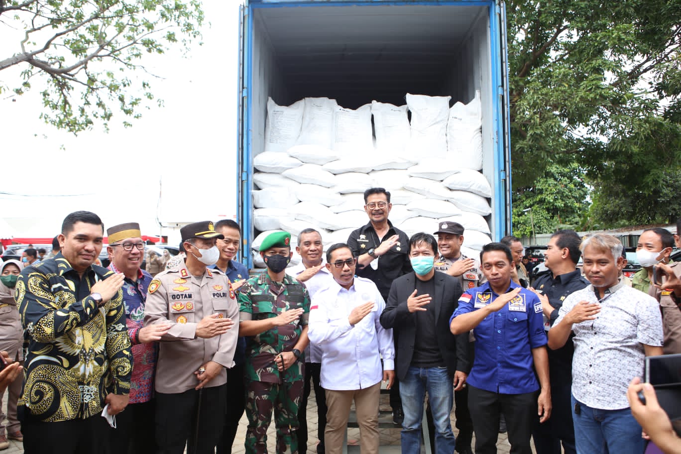 Mentan SYL melepas ekspor Porang ke Tiongkok