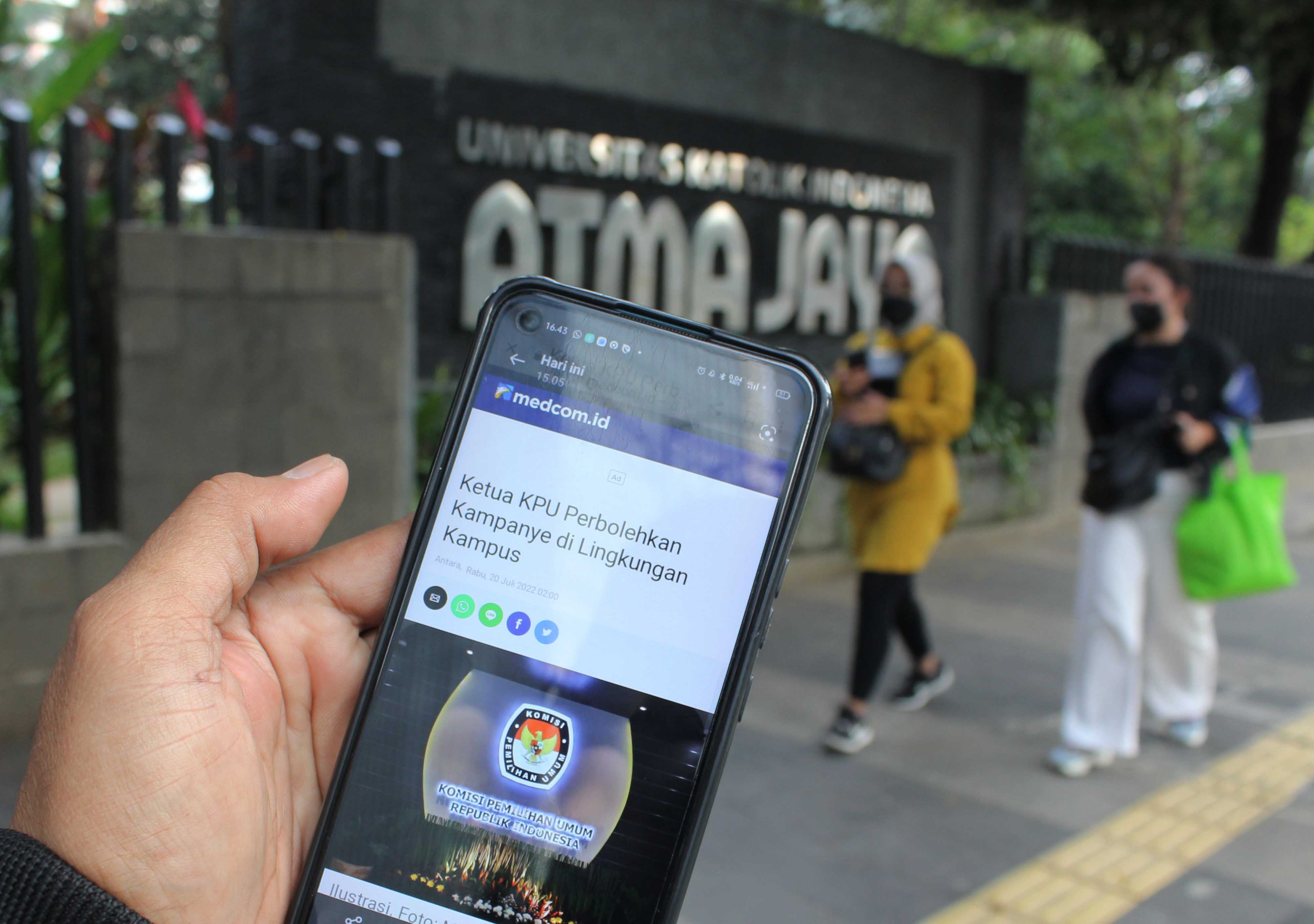  KPU: tidak Ada yang Salah dari Kampanye di Kampus