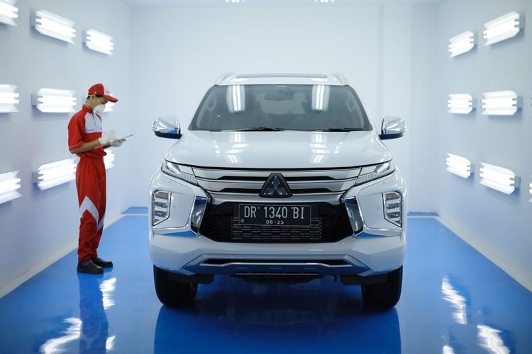 Mitsubishi meresmikan fasilitas Body and Paint pertama di Kota Mataram, NTB.