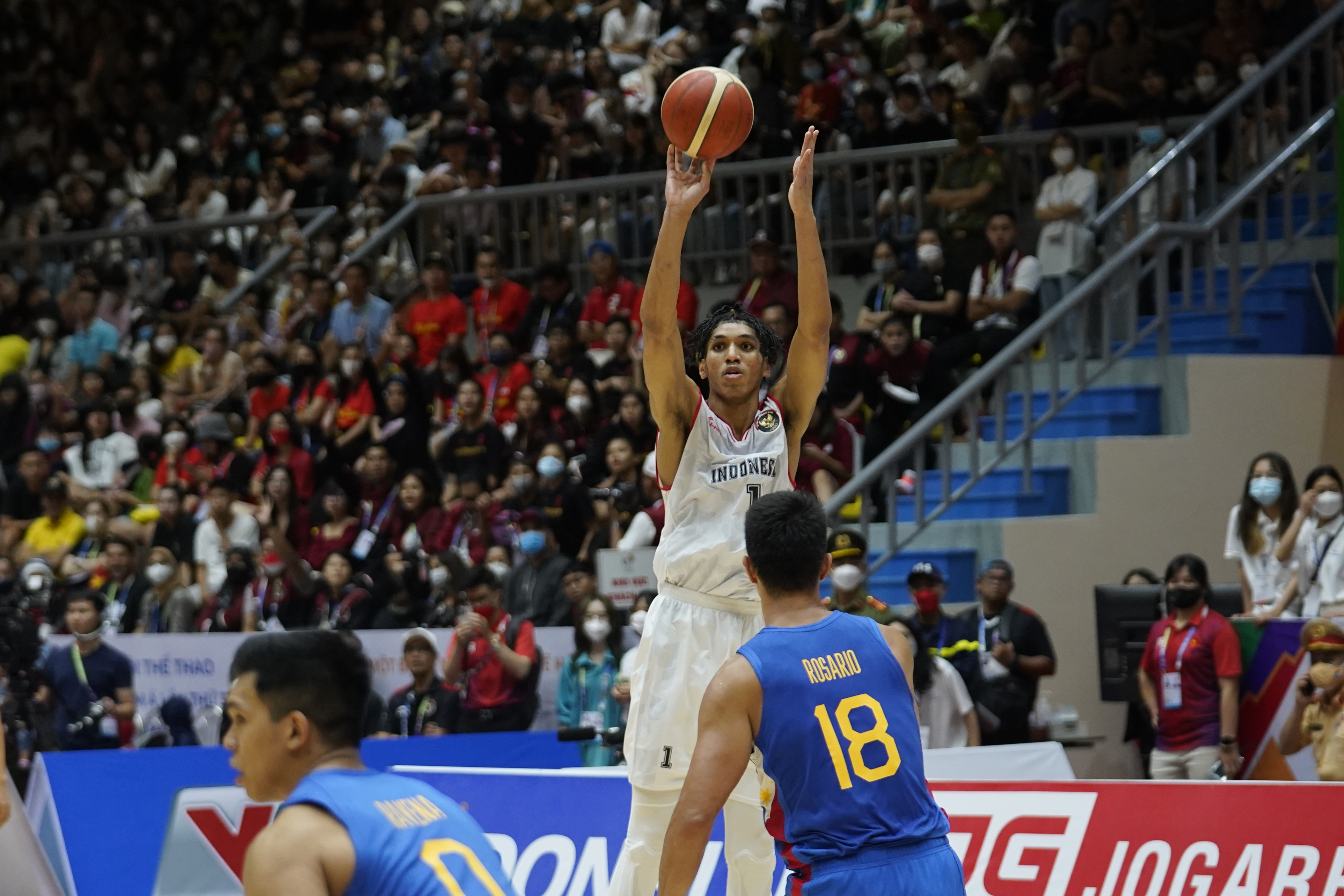 Pebasket timnas Indonesia Derrick Michael