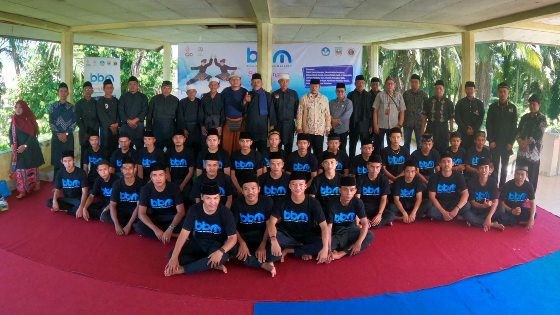 Peserta Belajar Bersama Maestro Dharmasraya