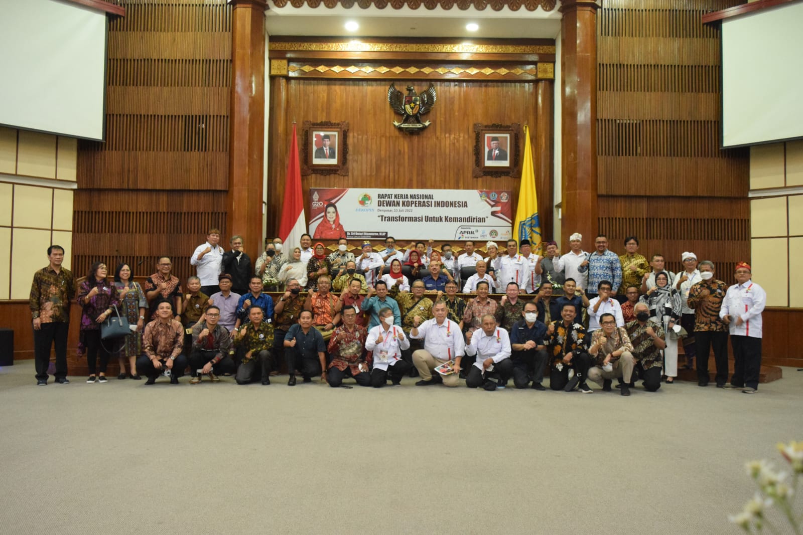 Rapat Kerja Nasional (Rakernas) Dewan Koperasi Indonesia (Dekopin).