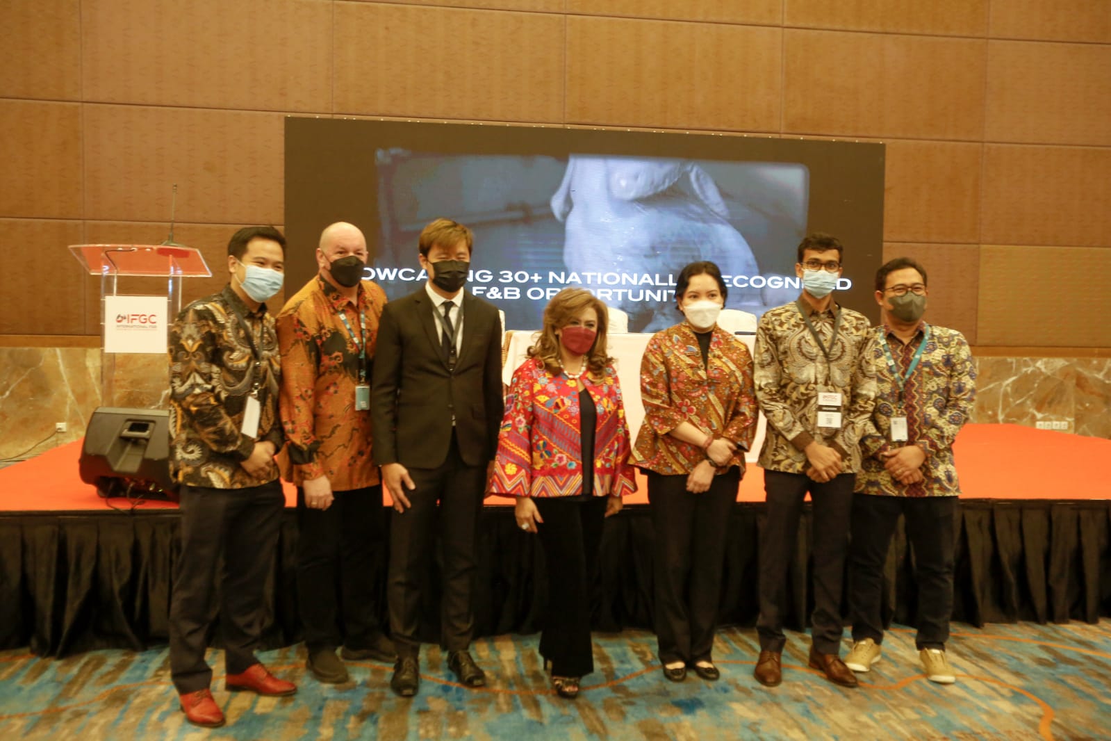 International F&B Growth Conference Indonesia 2022 Resmi Dibuka di di Pullman Jakarta Central Park, Jumat (15/7).