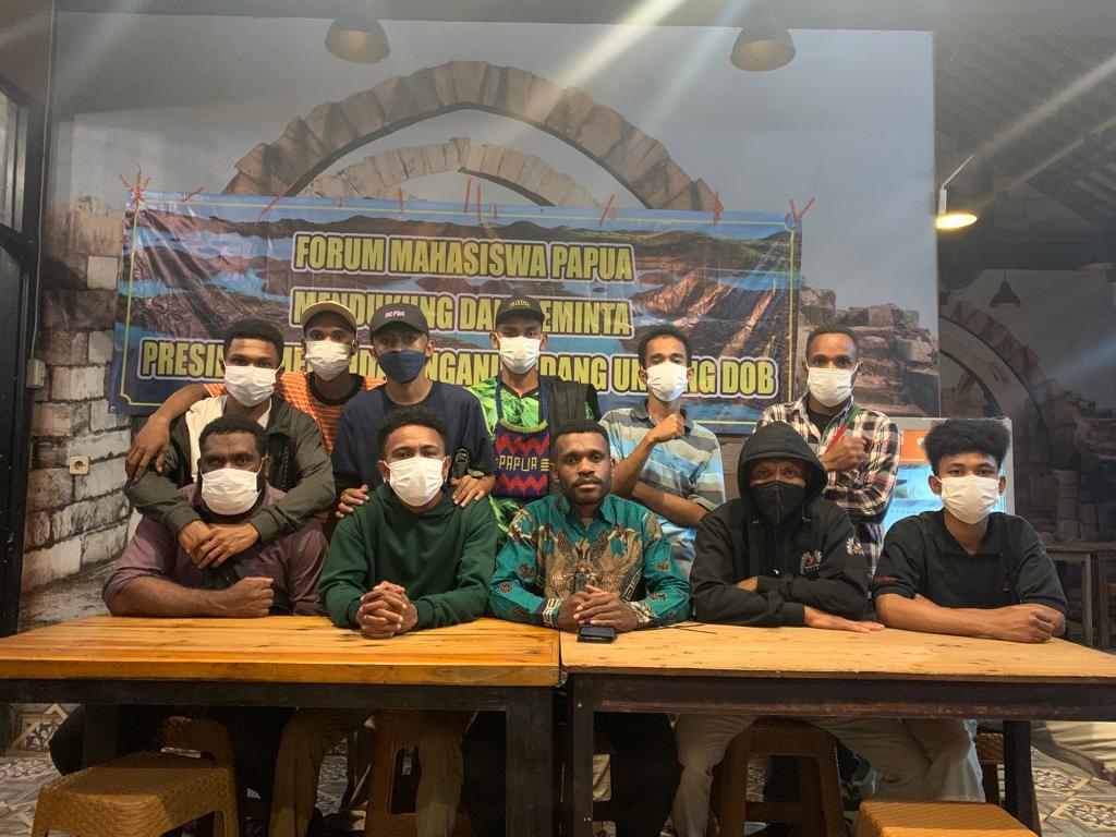 Penyataan Sikap Forum Mahasiswa Papua terkait UU DOB